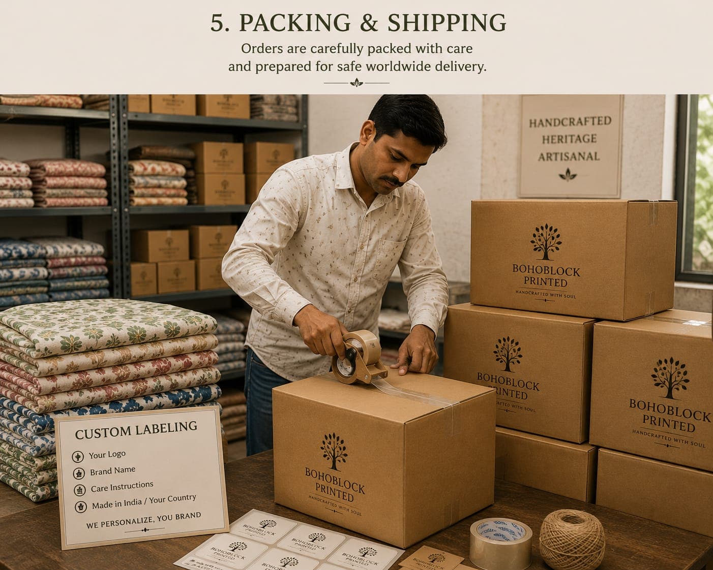 Packing & Shipping