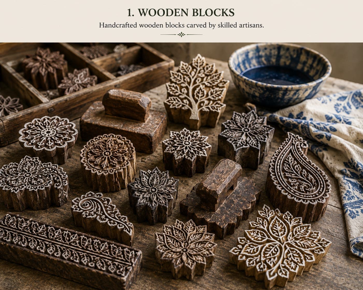 Wooden Block Carving